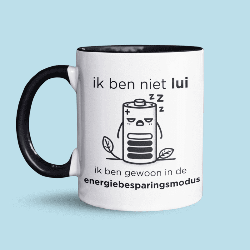 Ik ben niet lui mok productafbeelding