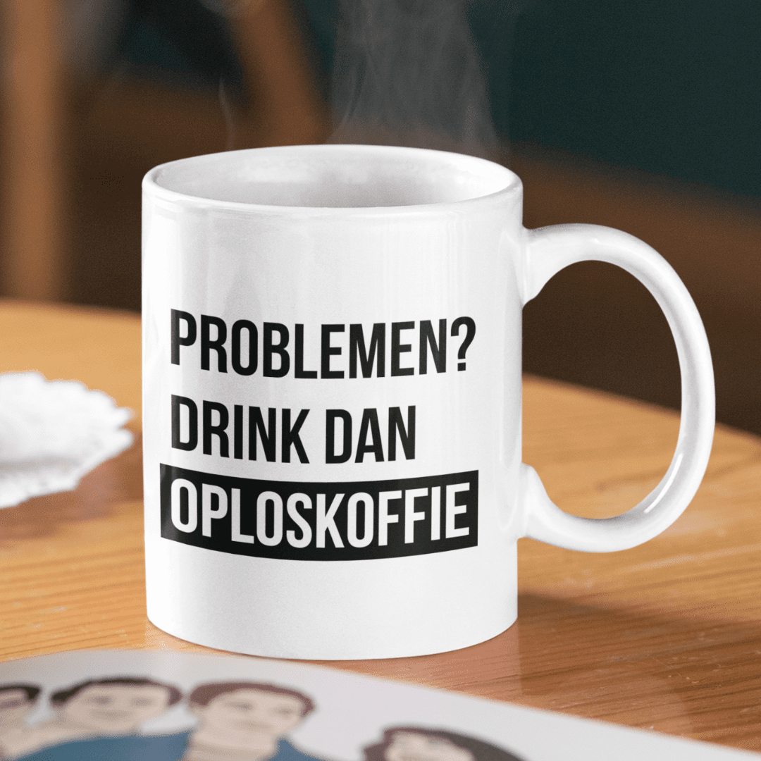 Problemen? Drink dan oploskoffie mokachterkant nietmokken.nl