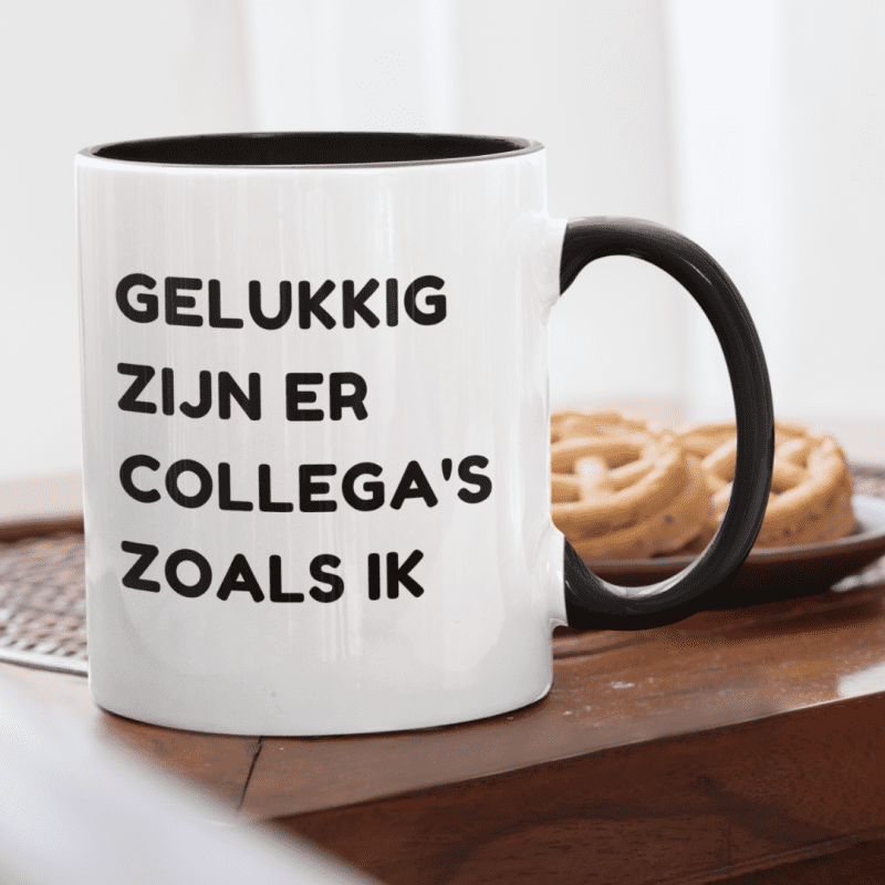 collega's zoals ik mok achterkant