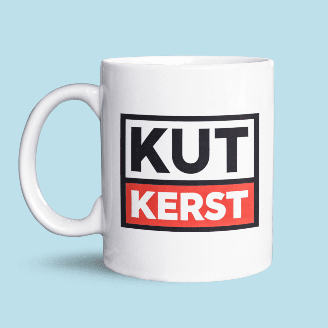 K*T KERST MOK wit zonder kleurvakjes