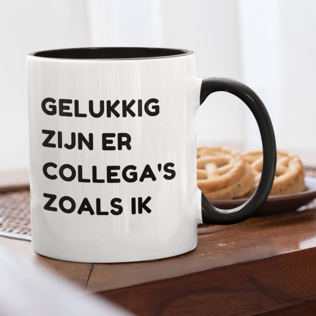 gelukkig zijn er collega's zoals ik