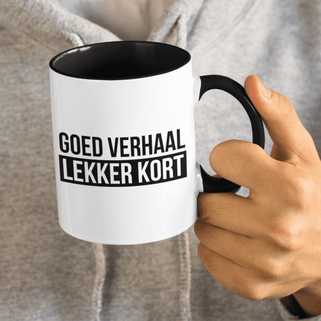 Goed verhaal lekker kort achterkant