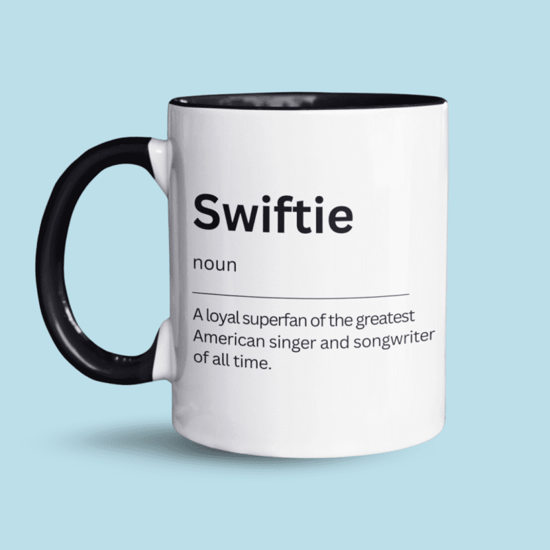 Swiftie mok zwart