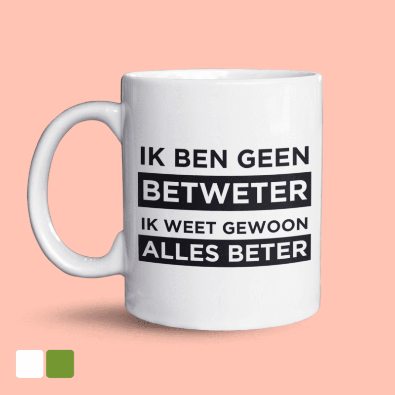 Ik ben geen betweter
