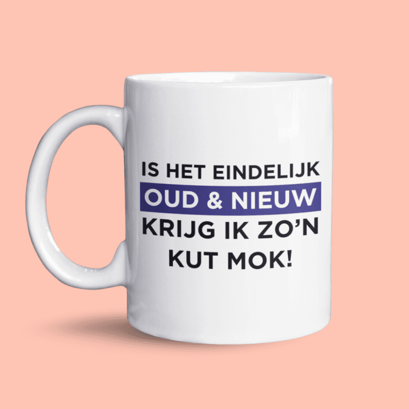 is het eindelijk oud en nieuw mok