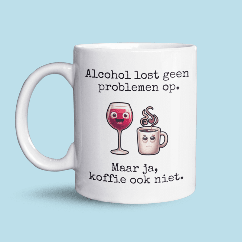 alcohol lost geen problemen op mok