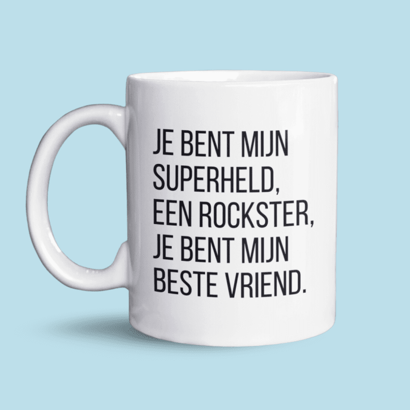 je bent mijn superheld mok