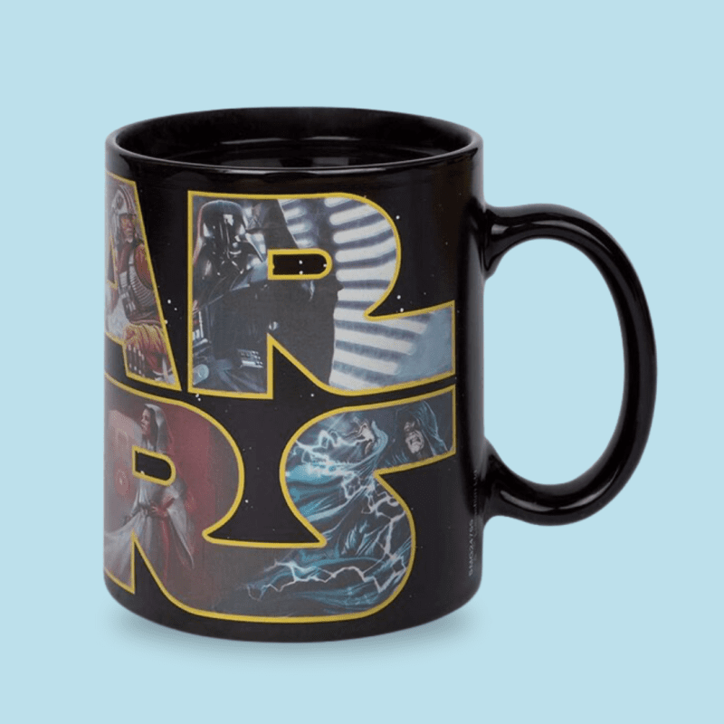 Star Wars Logo Characters Heat Change