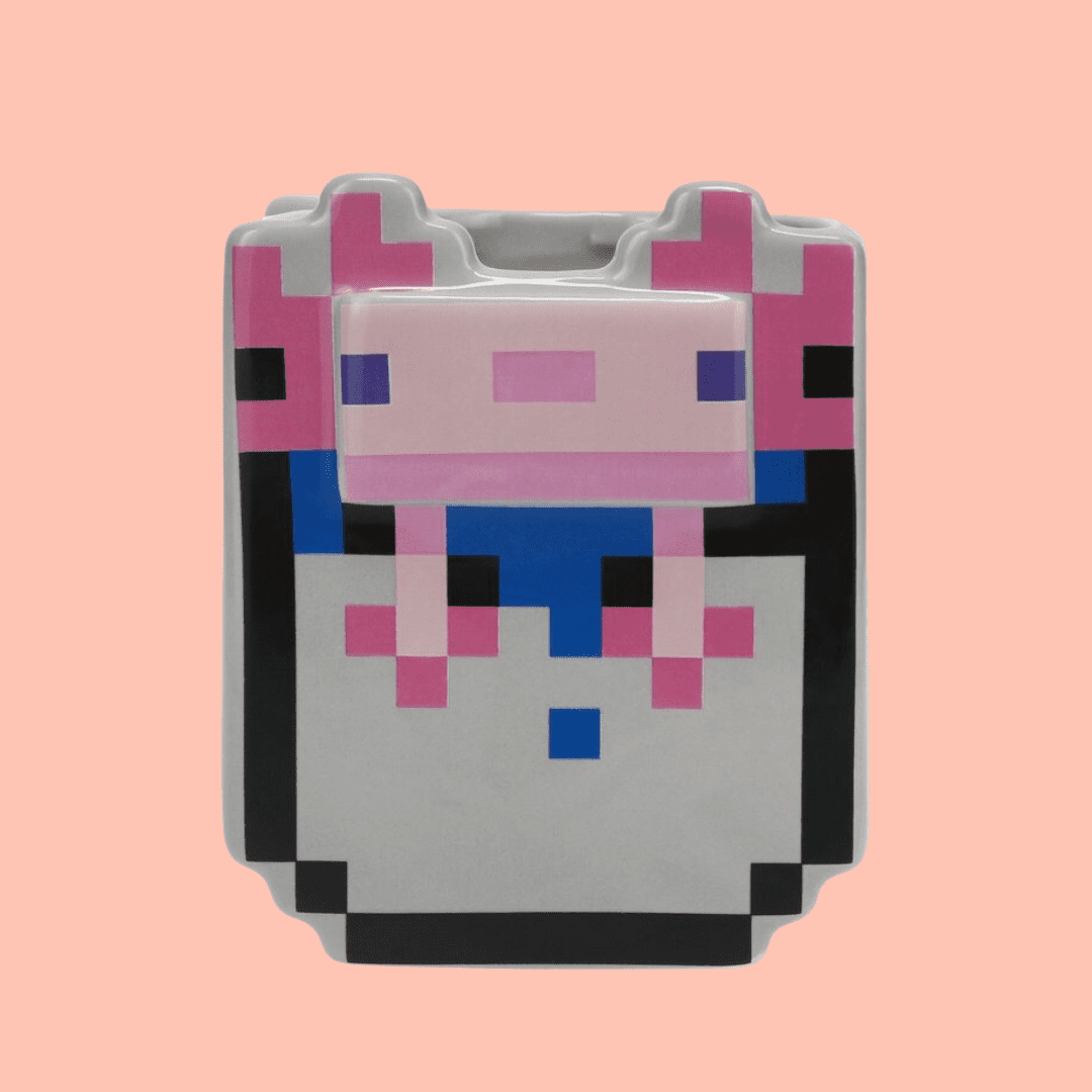 Minecraft Bucket of Axolotl 3D