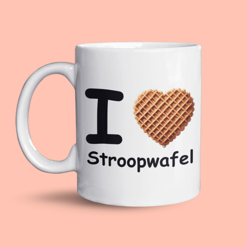 I love stroopwafel mok