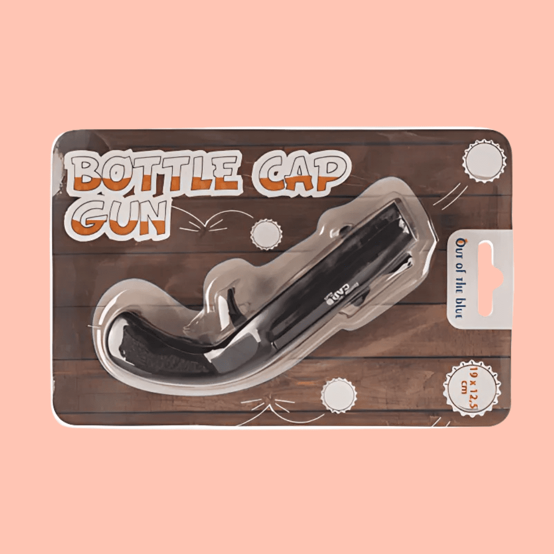 Bottle cap gun