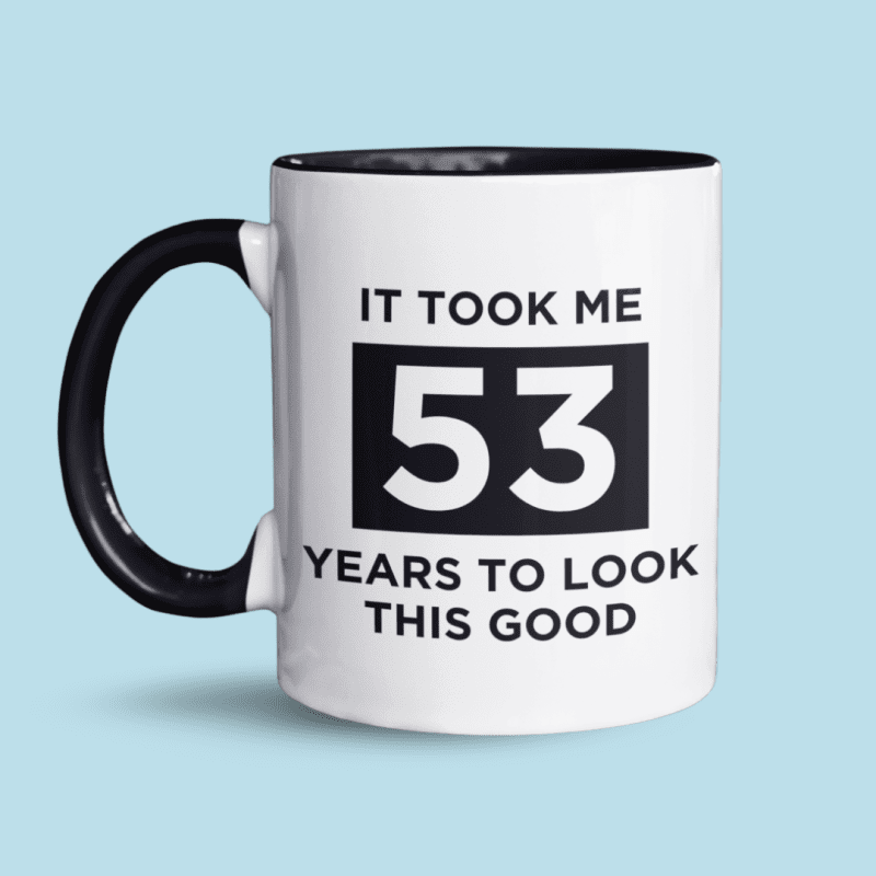 It took me … years to look this good