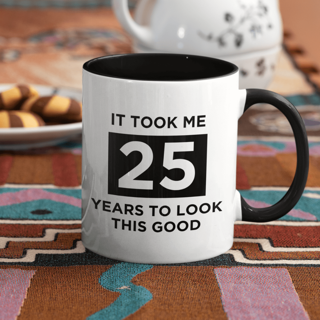 It took me … years to look this good