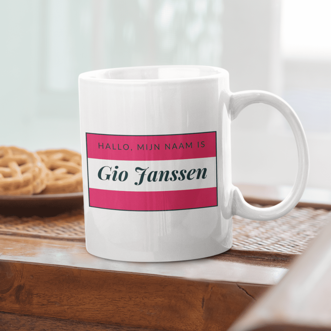 Hallo, mijn naam is ...