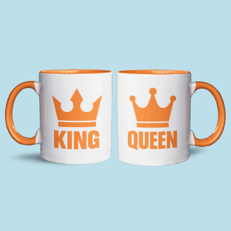 King & Queen mokkenset
