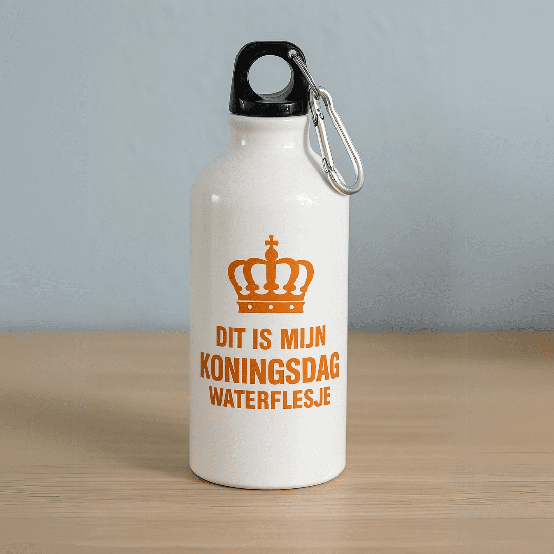 Dit is mijn Koningsdag waterflesje