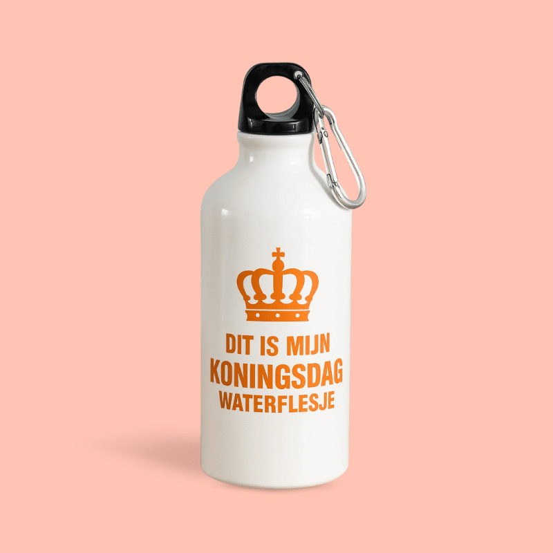 Dit is mijn Koningsdag waterflesje