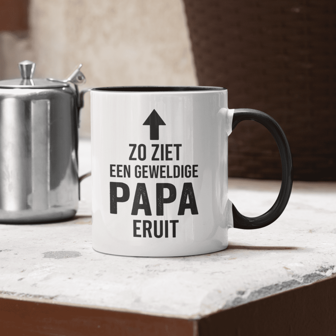 Zo ziet een geweldige papa eruit mok