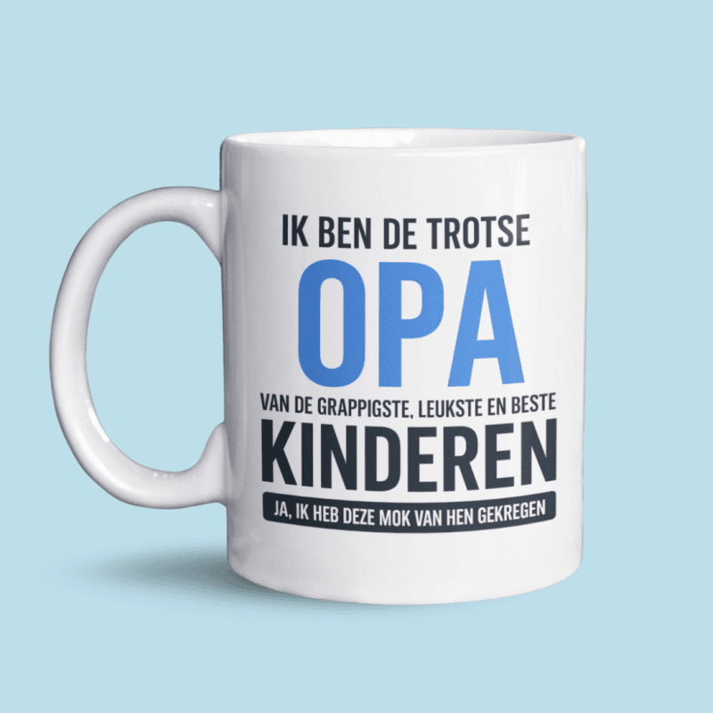 Ik ben de trotse opa mok