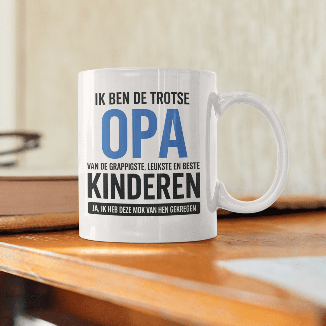 Ik ben de trotse opa mok