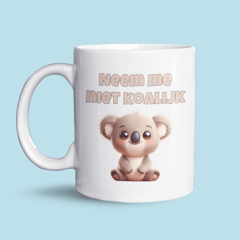 Neem me niet koalijk mok