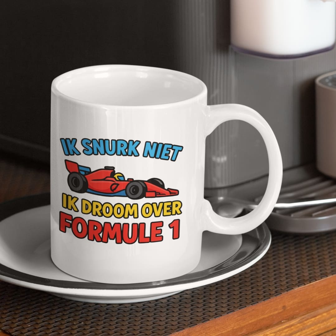 Ik snurk niet, ik droom over Formule 1