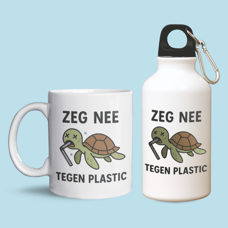 Zeg nee tegen plastic