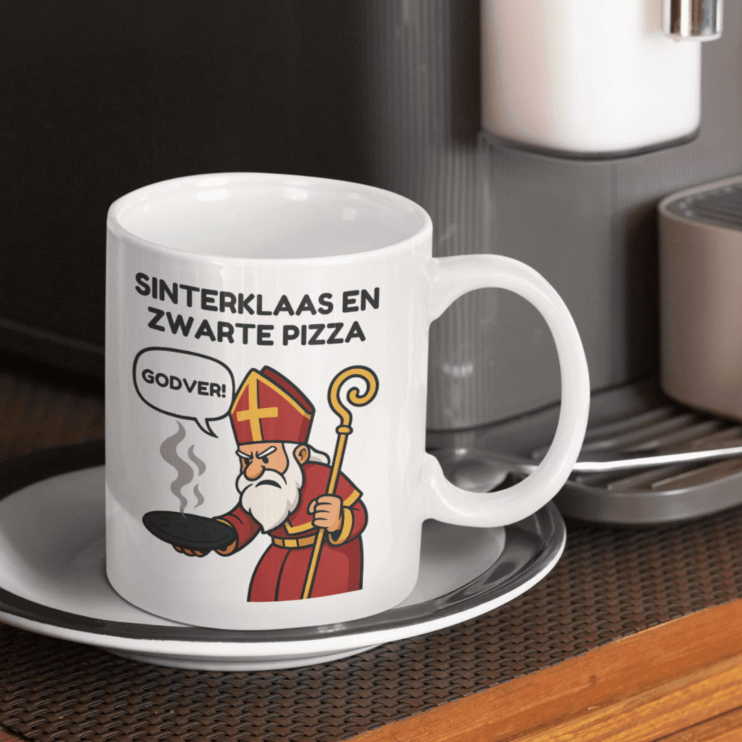 Sinterklaas en zwarte pizza