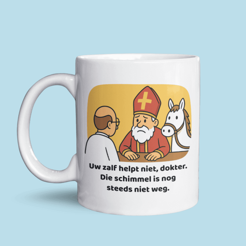 Die schimmel is nog steeds niet weg