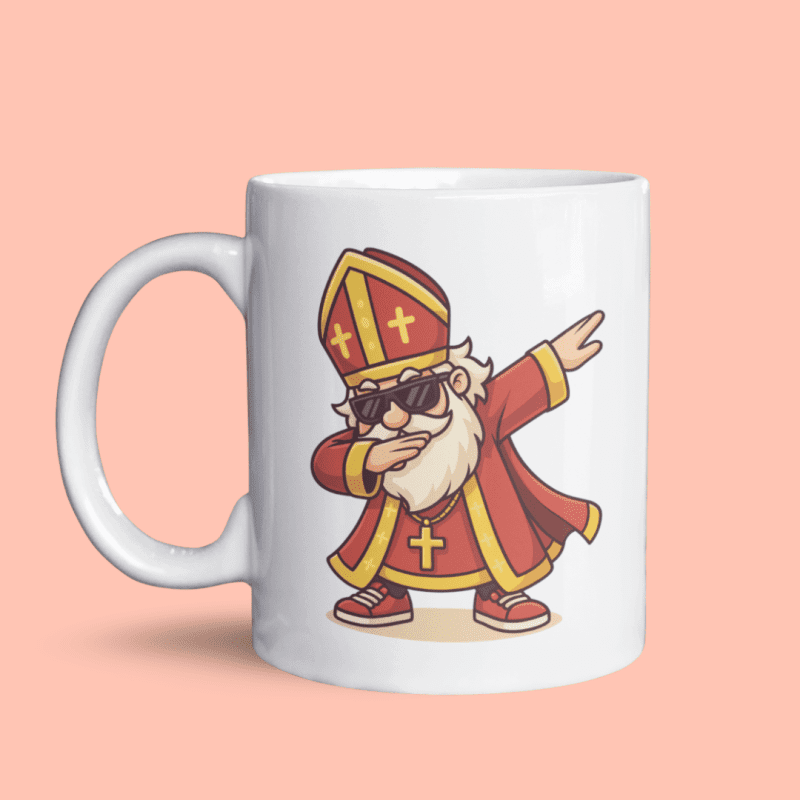 Dabbende Sinterklaas