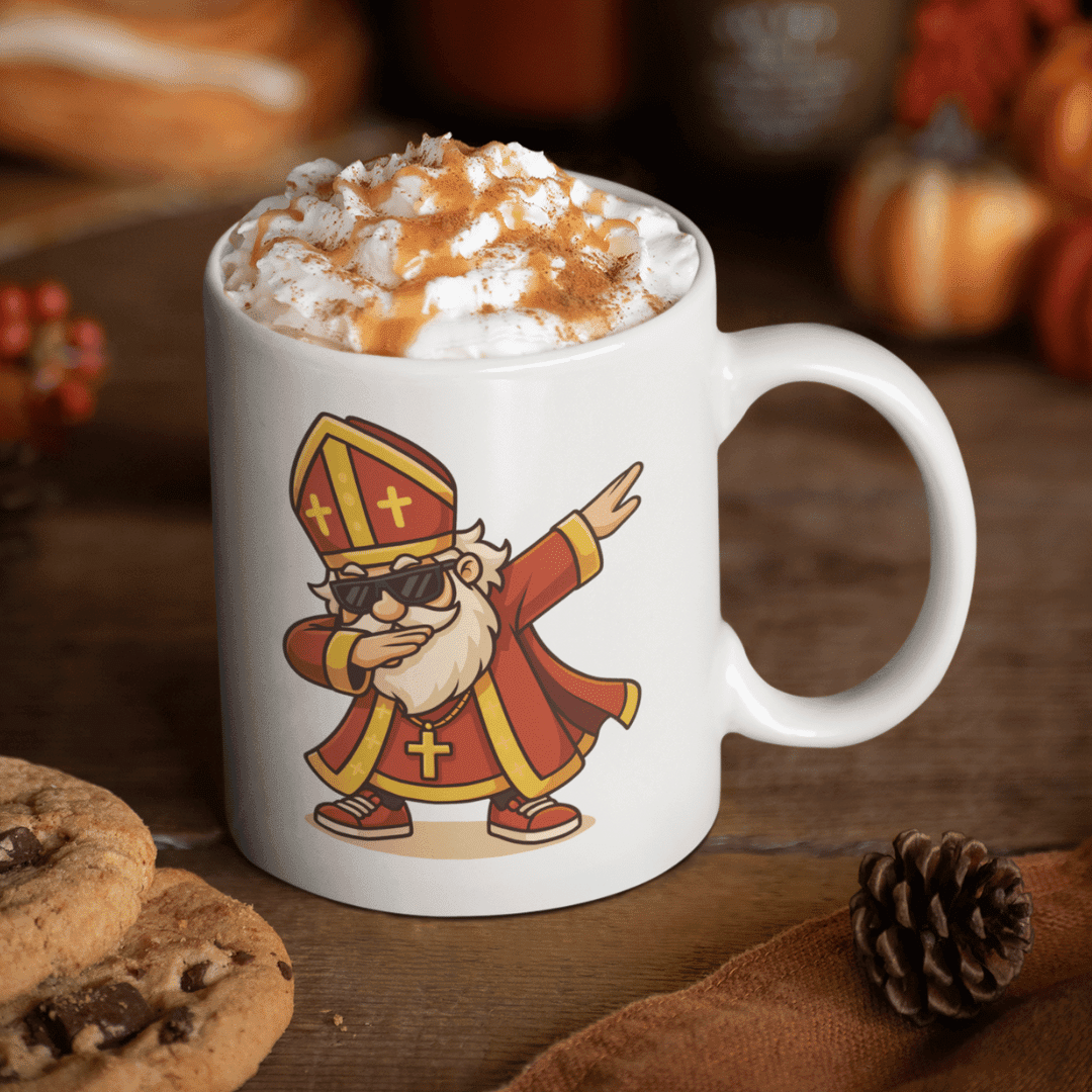 Dabbende Sinterklaas