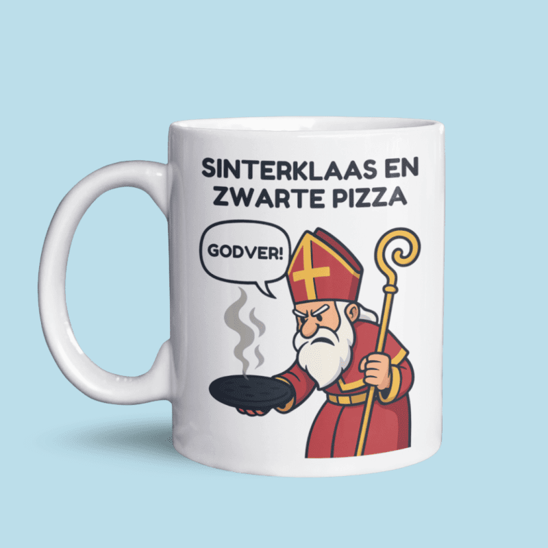 Sinterklaas en zwarte pizza