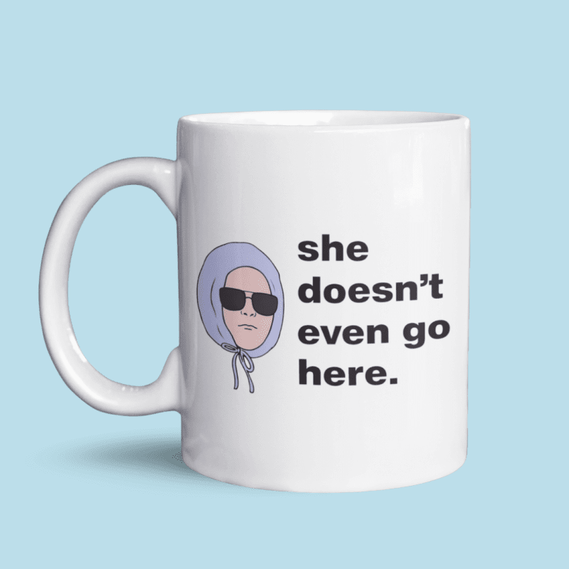 She doesn’t even go here