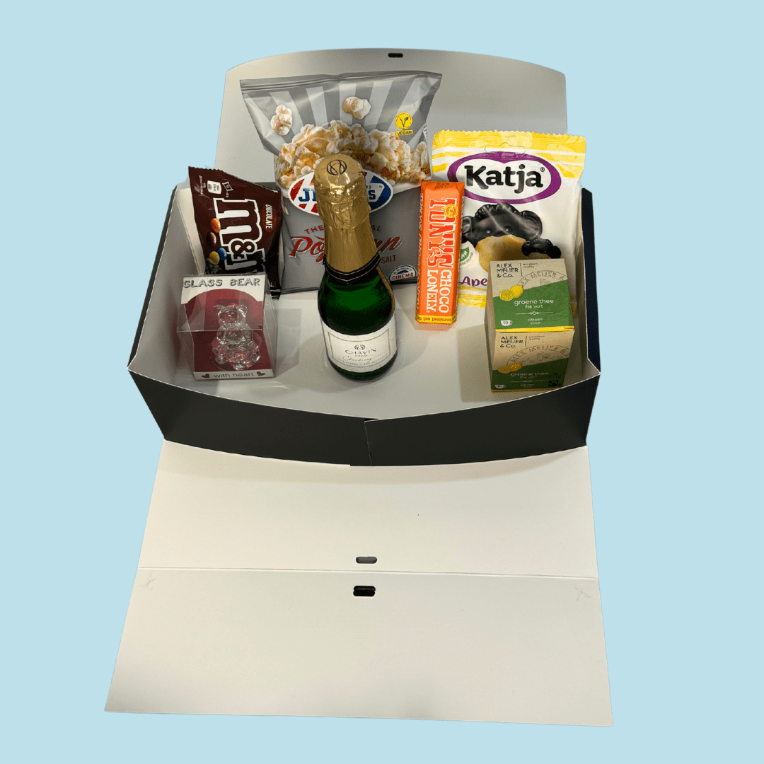 Valentijnsdag snackpakket vrouw