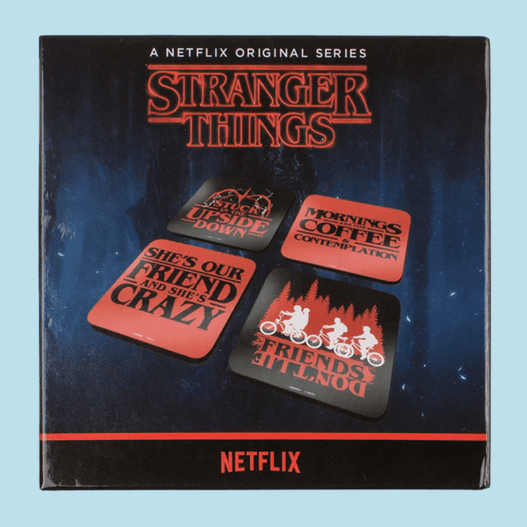 Stranger Things Onderzetters Set