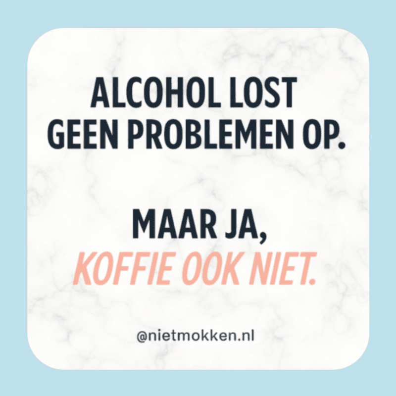 Alcohol lost geen problemen op viltjes