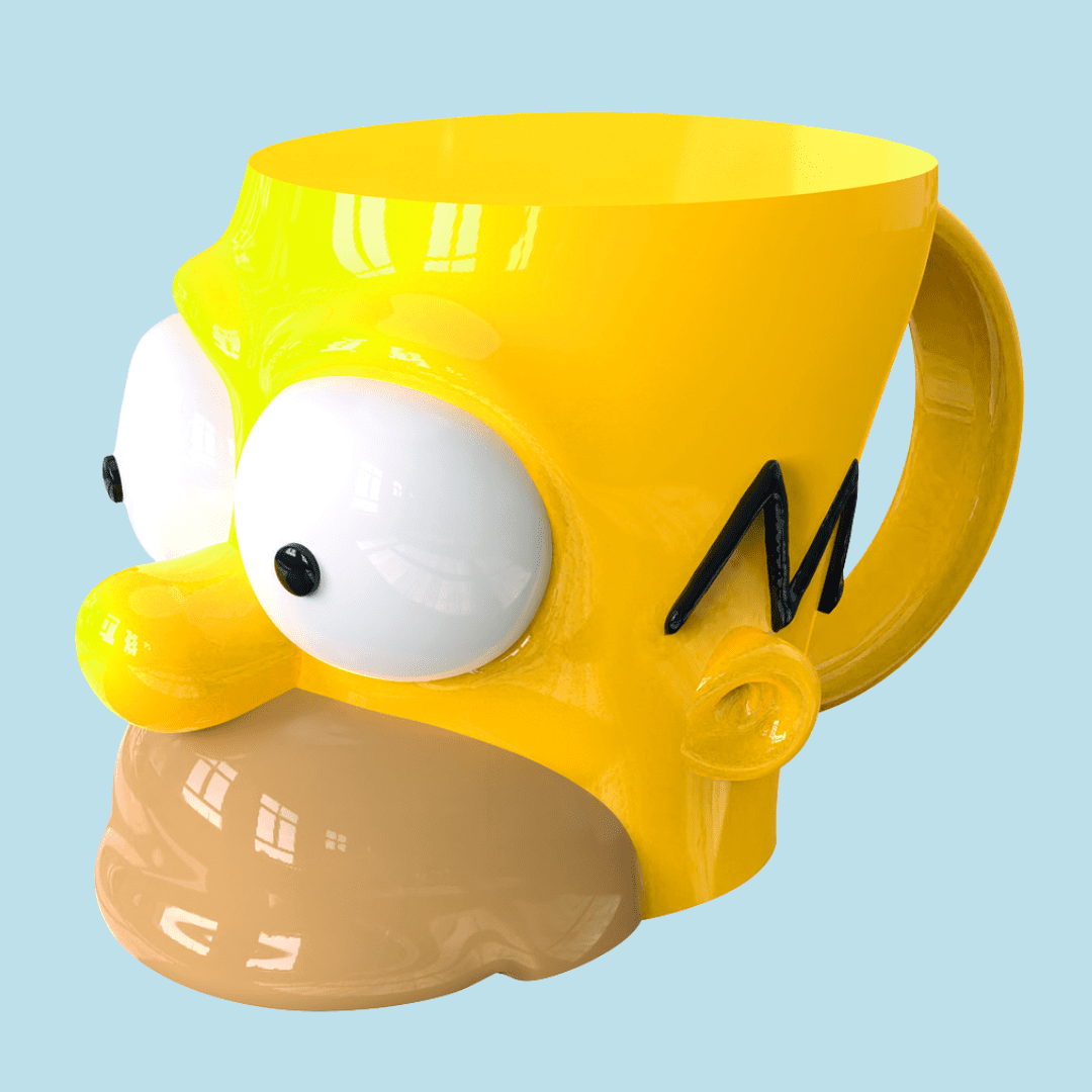 3D Homer Simpson