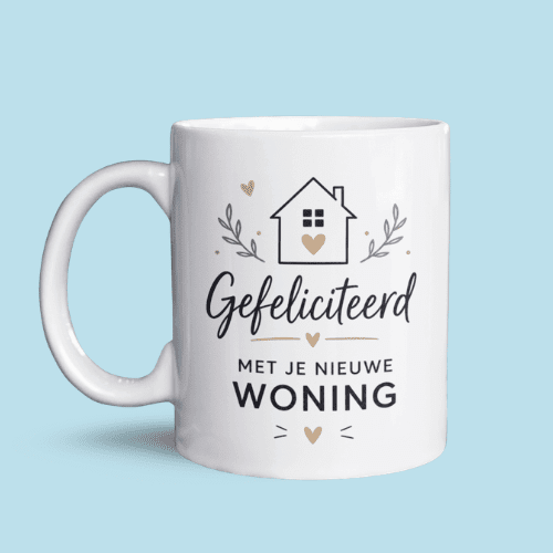 Gefeliciteerd met je nieuwe woning