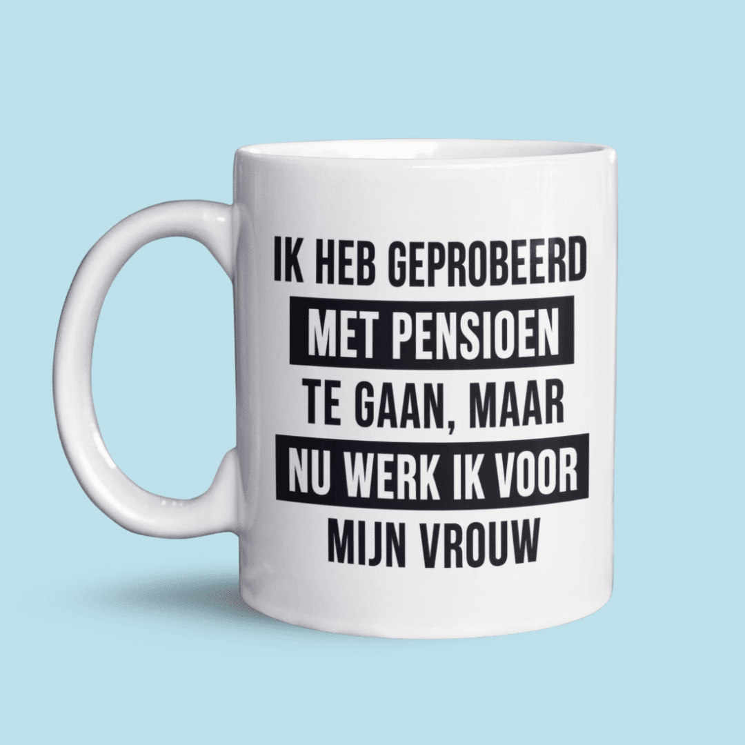 geprobeerd met pensioen te gaan