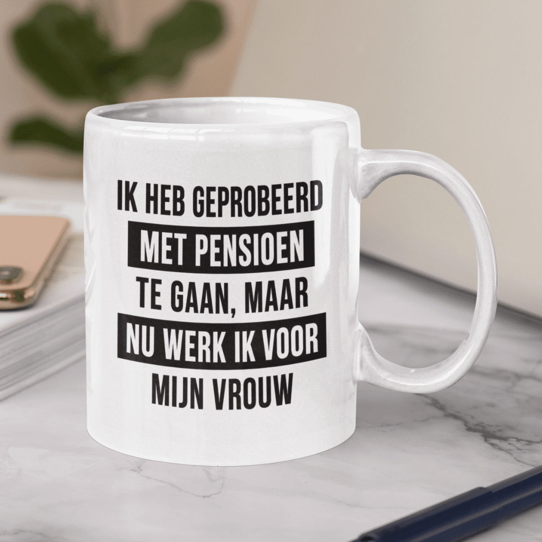 geprobeerd met pensioen te gaan