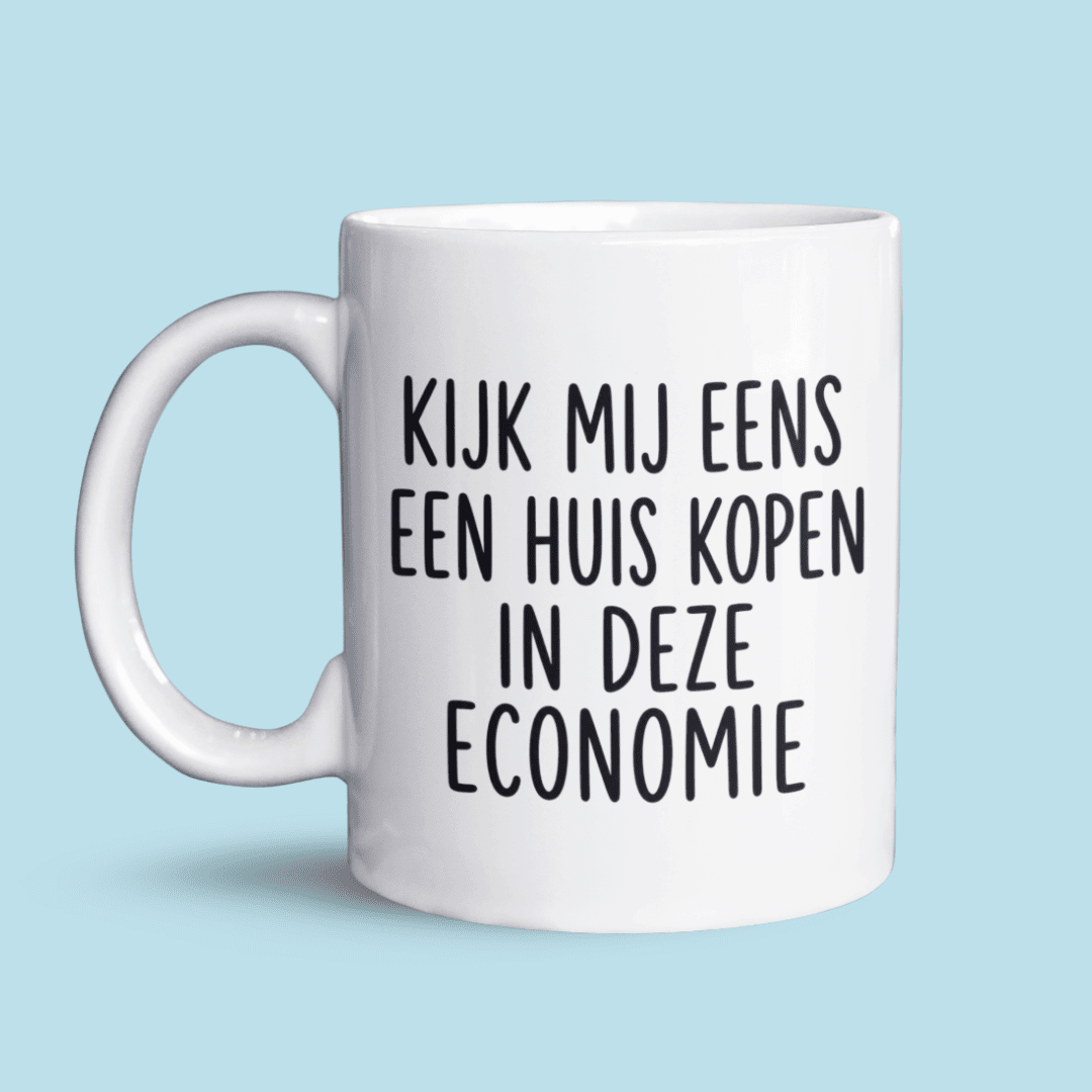 Kijk mij eens een huis kopen in deze economie