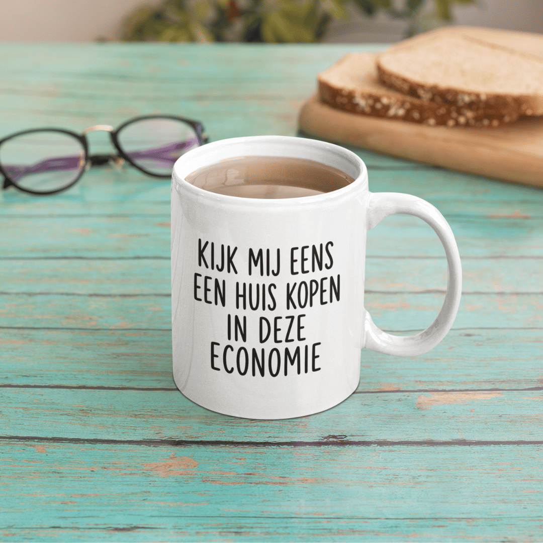 Kijk mij eens een huis kopen in deze economie